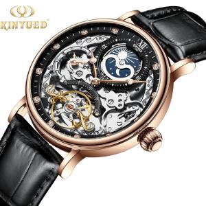 Buy cheap Elegant Appearance Tourbillon Mechanical Watch Moon Phase Mechanical Wrist Watch from wholesalers