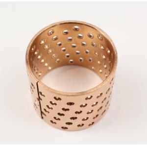 Buy cheap High Load Wrapped Bronze Bearings With Flange Holes Through from wholesalers