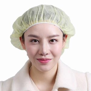 Buy cheap Disposable Bouffant Cap Non Woven Round Cap Double Elastic Band for Bouffant Cap Lab/Surgical /Nurses Use Cap from wholesalers