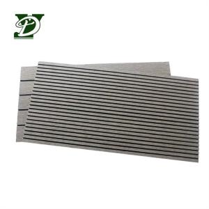 Outdoor Modern Hollow Barefoot WPC Decking