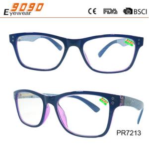 Classic culling reading glasses with PC frame, suitable for men and women and