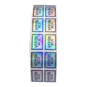 Foil Printing CMYK Genuine Secure Hologram Sticker