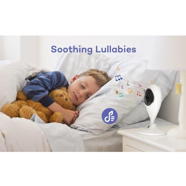 Quality 2.8 Inch Lcd Night Vision Baby Video Monitor Temperature Monitoring Smart Audio for sale