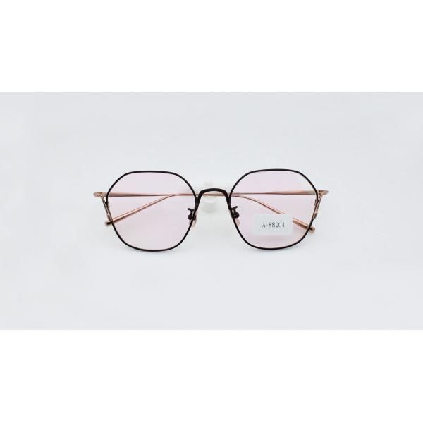 Buy cheap Fashion Womens Eyeglass Frame pure Titanium Super high quality 2019 new designer from wholesalers