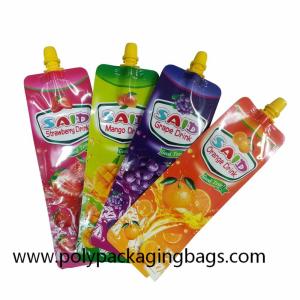 Buy cheap Reusable Plastic Stand Up Pouch With Spout Special Shaped from wholesalers