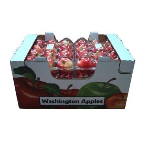 Buy cheap Rectangle Corrugated Fruit Packing Boxes For Strawberries , Glossy / Matt Lamination from wholesalers