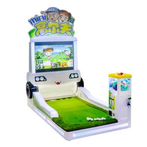 Booths Mini Golf Coin Operated Amusement Machines , Children Commercial Arcade