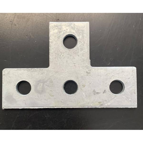 Buy cheap Electrical Zinc Custom All Shape Strut Fitting Brackets from wholesalers