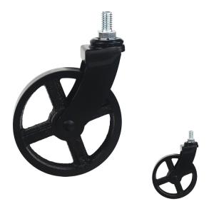 Buy cheap CE Cast Iron 88mm 132lbs Capacity Trolley Wheels Heavy Duty from wholesalers