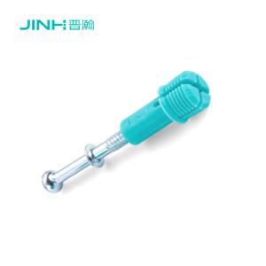 Buy cheap JINHAN JH-2063 Minifix Spreading Bolt & Fast Connector 41mm High-Strength Carbon Steel Concealed Fitting with Nylon Anchor for Cabinet/Wardrobe Panels​ from wholesalers