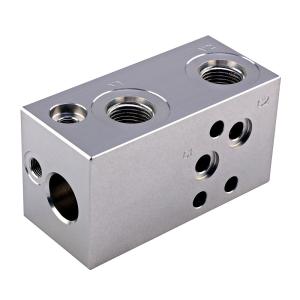 Buy cheap CNC machining Hydraulic Valve Block Custom Hydraulic Control Valve from wholesalers