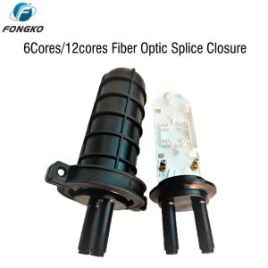 Buy cheap FONGKO 1 In 1 Out IP68 6 12 Cores Dome Fiber Optic Splice Closure Manhole Optical Splicing Joint Box from wholesalers