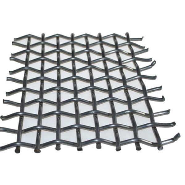 Quality 60# Steel Crimped Wire Mesh High Bearing Capacity For Industrial Filters for sale