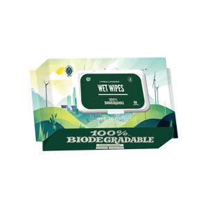 Buy cheap China wipes Supplier 80pcs Plastic Free Biodegradable Wet Wipes product
