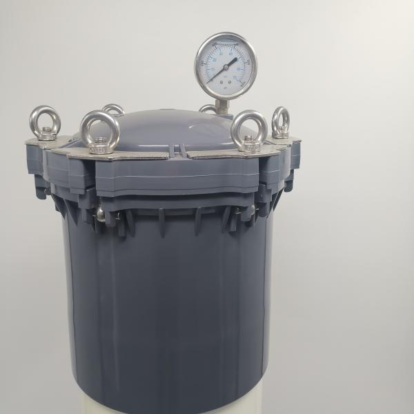 Plastic Pvc/Upvc Bag Filter Housing For Waste Water Treatment