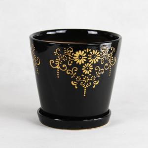 Buy cheap Customizable Ceramic Pots For Gardening In Different Colors from wholesalers