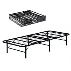 Buy cheap Home Bed Metal Folding Single Bed Frame for Bedroom and Office Easy to Store from wholesalers