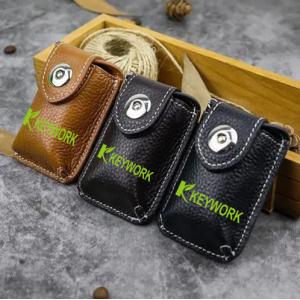 Buy cheap Eco Travel Folding Portable Sunglass Case Holder Handmade Leather from wholesalers