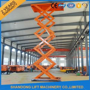 Buy cheap Hot Galvanizing Fixed Hydraulic Cargo Lift from wholesalers
