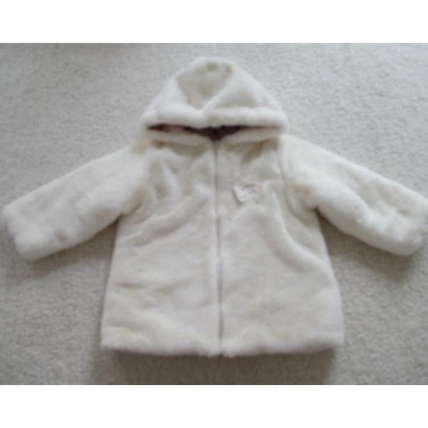 Buy cheap Baby Polyester Fur Woven cotton hoodie jacket With Padding Winter Warm from wholesalers