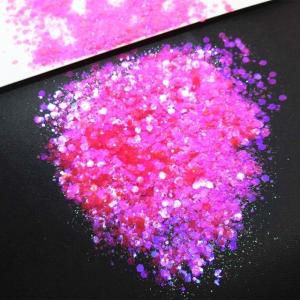 Buy cheap Add a Touch of Sparkle to Your Tumbler Slime with Iridescence Chunky Mixed Glitter Powder from wholesalers