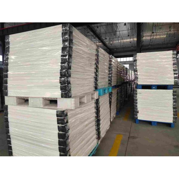 Buy cheap Customized Foldable Plastic Pallet Box White Collapsible Pallet Box Waterproof from wholesalers