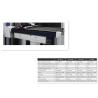 Vibrating Knife Shoe Upper Cutting Machine Black And White S1-2516 ANZE S Series for sale