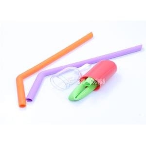 Buy cheap Ecofriendly Healthy Softy Straws Reusable Silicone Straws No Oxidation from wholesalers