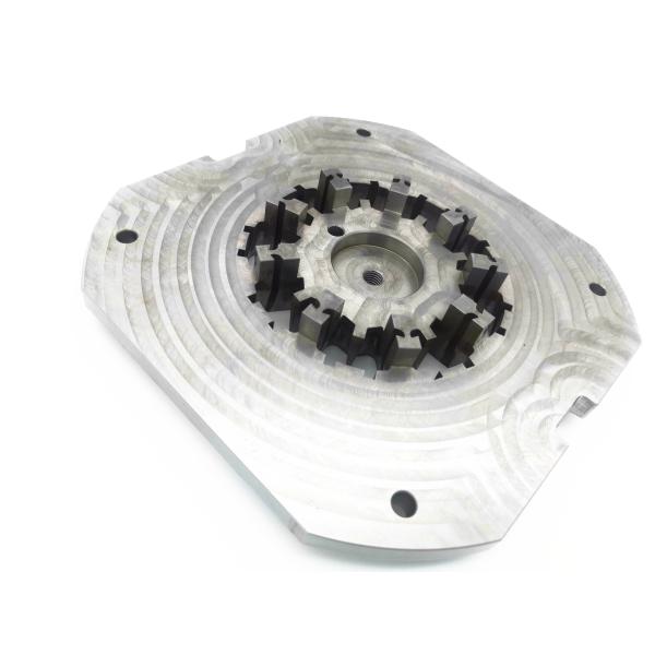 Buy cheap Durable Cnc Machine Spare Parts Disc Mounting Plate Rust Resistant from wholesalers