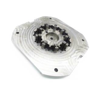 Buy cheap Durable Cnc Machine Spare Parts Disc Mounting Plate Rust Resistant from wholesalers
