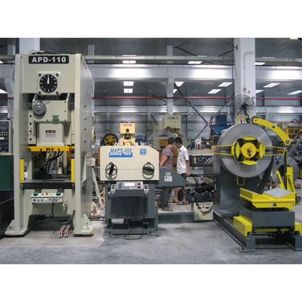 Buy cheap Stable Metal Sheet Straightening Machine / High Precision Nc Servo Feeder from wholesalers