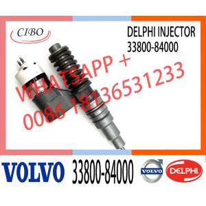 Buy cheap Diesel engine fuel injector 33800-84000 common rail injector nozzle 33800-84000 for diesel engine from wholesalers