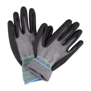 Buy cheap 13G knitted polyester PU palm coated industrial safety gloves from wholesalers