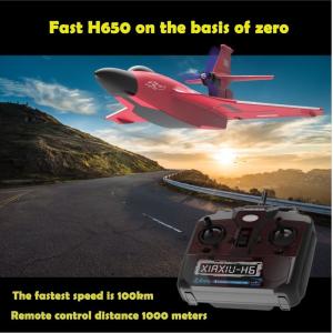 Lightweight Long Range Epp Foam Fixed Wing H650 2.4g Proportional Remote Control