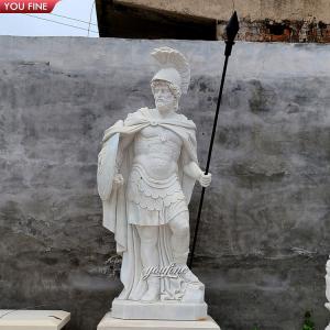 Buy cheap Customize Roman Soldier Riding Horse Marble Sculpture from wholesalers