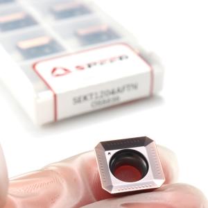 Buy cheap Sharp Tungsten Turning Carbide Milling Insert Steel SEKT1204AFTN OS5835 from wholesalers