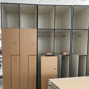Buy cheap Eco Friendly School Lockers Phenolic Laminate HPL Antique Locker Room Gym from wholesalers