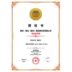 PVkingdom (Chongqing) New Energy Co., Ltd. Certifications