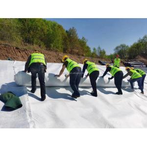 Industry Black HDPE/LDPE/LLDPE Geomembrane 1m-8m Width for UV Protection