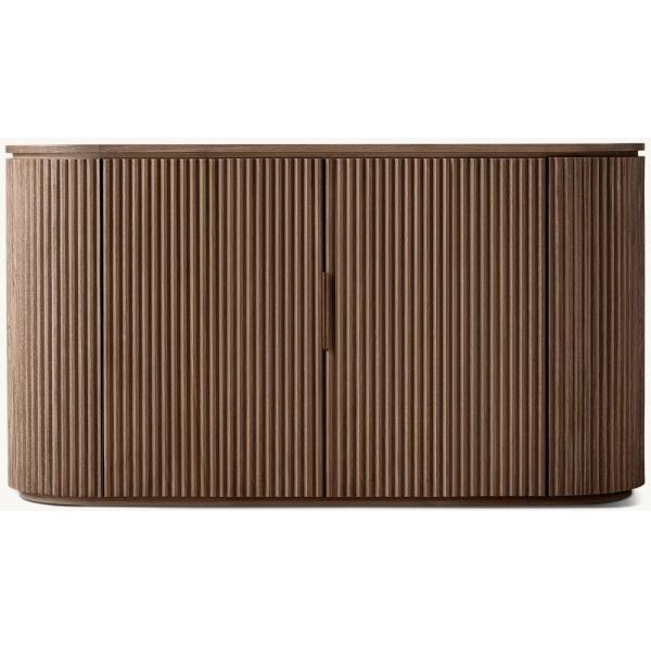 Quality VB-006 Bedroom Medieval Style Console Table Furniture With Roller Shutter Door Cabinet And Wood Top for sale