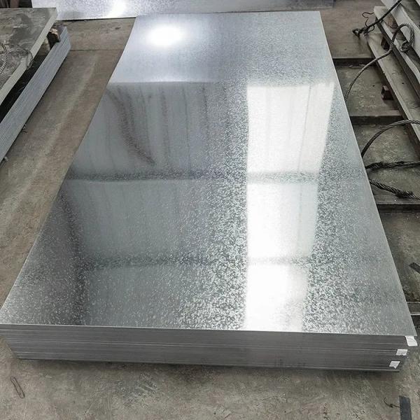 Quality ASTM A653 Galvanized Flat Plate Q195 Q235B Regular Spangle Anti Rust For Roofing for sale