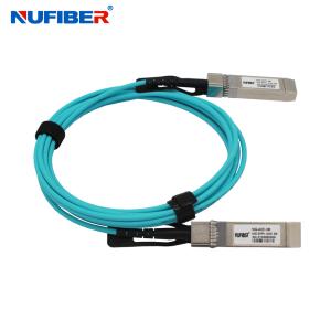 Buy cheap 10G AOC SFP+ to SFP+ Active Optical Cable 1m/2m/3m/5m/10m/15m customized cable 10G OM3 AOC from wholesalers