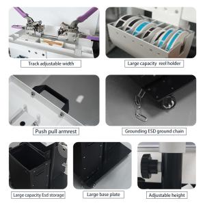 K700 Removable ESD SMT Splicing Cart SMT Trolley With Wheels