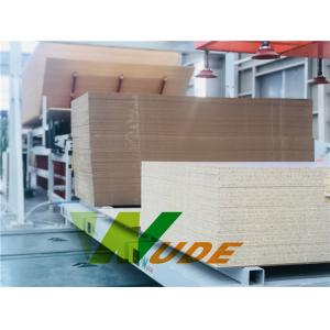Quality Furniture Short Cycle Lamination Line PLC Control For MDF And Particle Board for sale Buy cheap Furniture Short Cycle Lamination Line PLC Control For MDF And Particle Board product