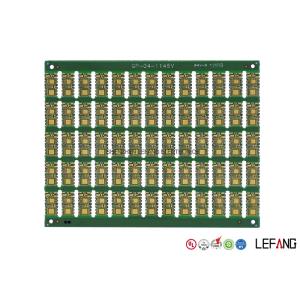Buy cheap Two Sided Red PCB Board , Immersion Gold Router PCB Board 105 Um / 3 Oz from wholesalers