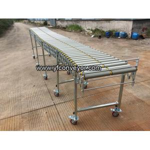 Buy cheap Gravity Telescopic Roller Conveyor for Unloading Containers from wholesalers