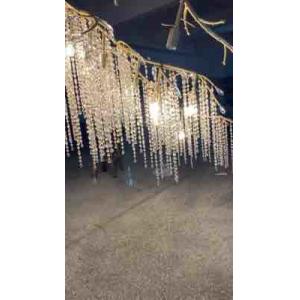 Buy cheap Gold Trasparent Modern Large Foyer Chandelier 110V-240 85V-265V from wholesalers