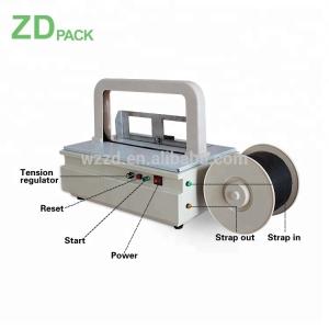 Buy cheap Small Auto Table Strapping Machine Electronics Packaging Table Banding Machine from wholesalers