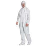 Buy cheap Disposable Microporous Coverall Hazmat Suit Excellent Protection against from wholesalers