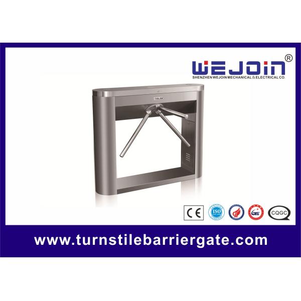 Stainless Steel Tripod Turnstile Gate with Exquisite Rotating Plate for and